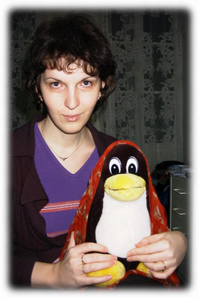 Noiraude et son Tux